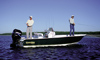 A V-Hull Center Console Shallow Draft Fishing Boat Example